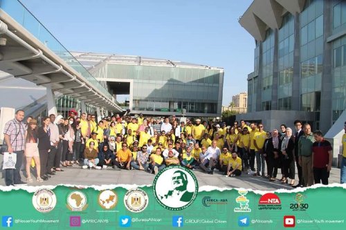 The delegations of the “Nasser International Leadership” Fellowship visited Alexandria (Maria and its soil is saffron) 