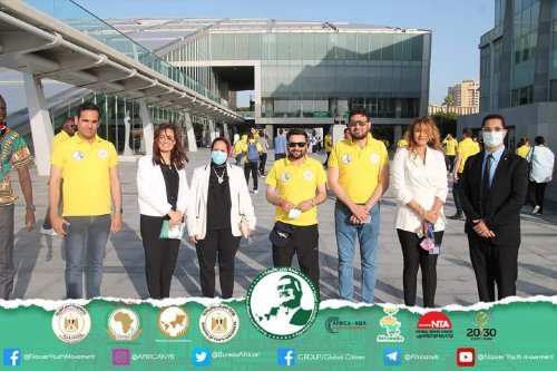  The delegations of the “Nasser International Leadership” Fellowship visited Alexandria (Maria and its soil is saffron) 