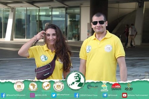  The delegations of the “Nasser International Leadership” Fellowship visited Alexandria (Maria and its soil is saffron) 