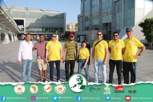  The delegations of the “Nasser International Leadership” Fellowship visited Alexandria (Maria and its soil is saffron) 