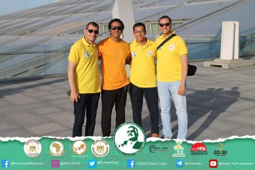  The delegations of the “Nasser International Leadership” Fellowship visited Alexandria (Maria and its soil is saffron) 