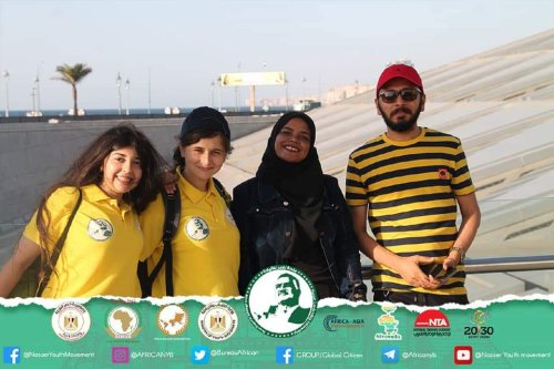  The delegations of the “Nasser International Leadership” Fellowship visited Alexandria (Maria and its soil is saffron) 