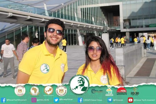  The delegations of the “Nasser International Leadership” Fellowship visited Alexandria (Maria and its soil is saffron) 