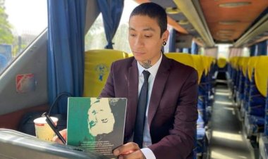 «ماتيو فيلاميل» خريج الدفعة الثانية من منحة ناصر للقيادة الدولية متحدثا في مؤتمر السلام العالمي بالأمم المتحدة