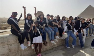 Eneo la Piramidi za Giza Lakaribisha  Washiriki wa Shindano la " Mwenye mitindo bora zaidi Duniani" 