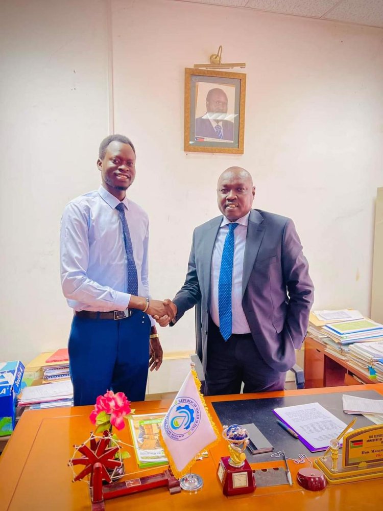 «جاتيك ويشار» خريج منحة ناصر للقيادة الدولية مُتحدثاً رسمياً لوزير الموارد المائية والري بجمهورية جنوب السودان 