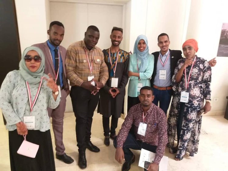 Los jóvenes de Nasser Fellowship para African Leadership, visitan el Museo del líder Gamal Abdel-Naser.
