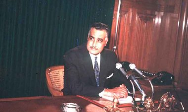 كلمة الرئيس جمال عبد الناصرفى الوفود اللبنانية من القصر الجمهورى بالقاهرة عام ١٩٥٩