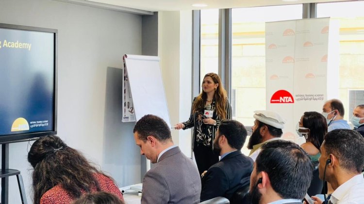منحة "ناصر للقيادة الدولية" تزور الأكاديمية الوطنية  للتدريب