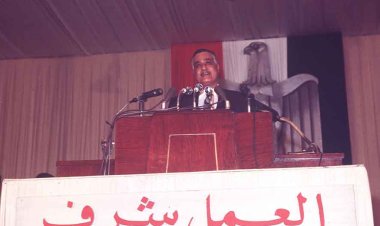 خطاب الرئيس جمال عبد الناصر فى  مدينة كفر الدوار بمناسبة عيد العمال عام 1968