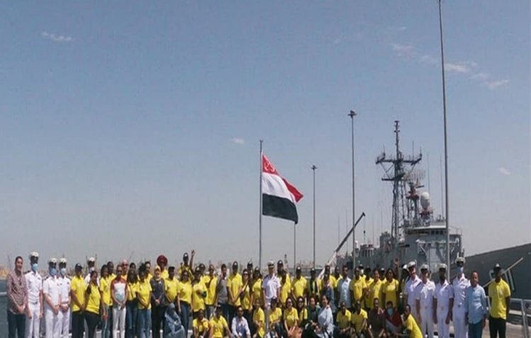 Udhamini wa Nasser kwa Uongozi wa Kimataifa wasimulia Dunia nzima Mafanikio ya Jeshi la Wanamaji la Misri katika kusherehekea kumbukumbu yake ya miaka 54