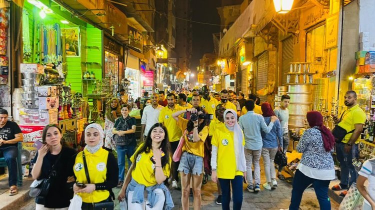Nasser Fellowship Second Cohort visits EL- Hussein and Khan EL-Khalili
