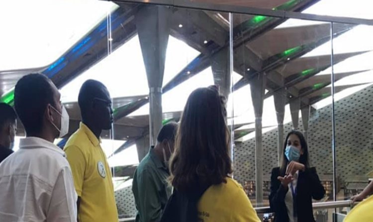 Nasser Fellowship Team visits Bibliotheca Alexandrina   