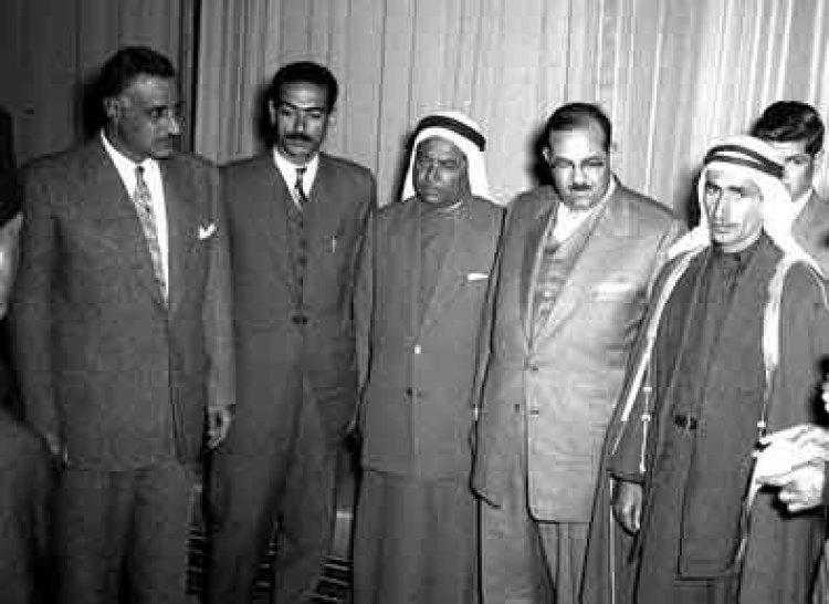 كلمات الرئيس جمال عبد الناصر فى زيارته لغزة، وتفقده لقوات الحدود  عام ١٩٥٦