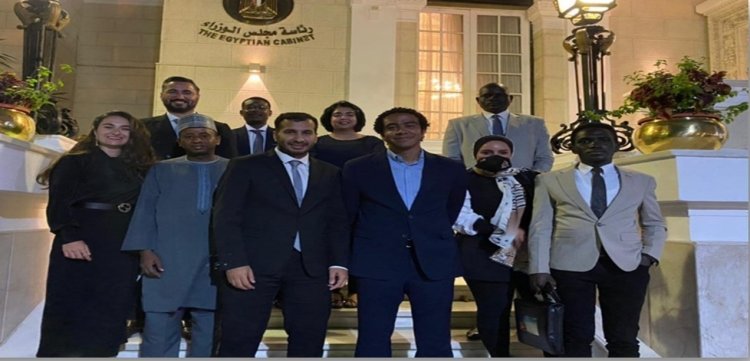 The Nasser Fellowship Second Cohort meets with Egyptian Prime Minister