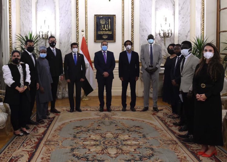 The Nasser Fellowship Second Cohort meets with Egyptian Prime Minister