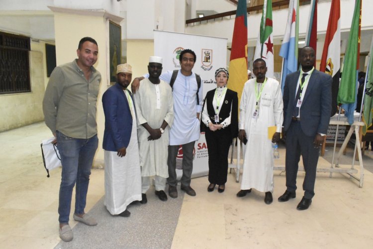 «Ghazaly» speaking on the first simulation model  of the African Parliament