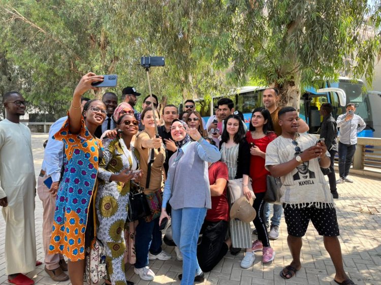 El lanzamiento del segundo día de Nasser Fellowship para Leadership  Internacional, en su tercera edición con una visita al Museo del Líder Jamal Abdel Nasser