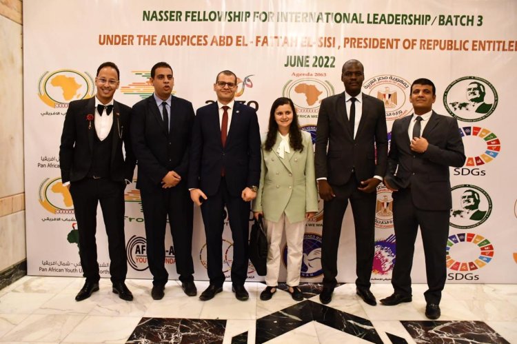 Ministerio de Juventud y Deportes organiza la ceremonia de apertura de la tercera edición de  Nasser Fellowship para Leadership Internacional en presencia del Ministro de Juventud y Deportes