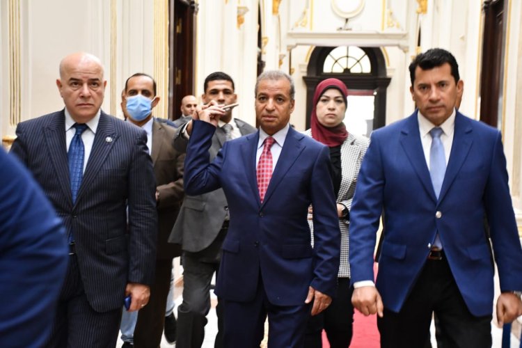 رئيس مجلس الشيوخ  يستقبل الوفود الشبابية المشاركة في الدفعة الثالثة من منحة ناصر للقيادة الدولية 