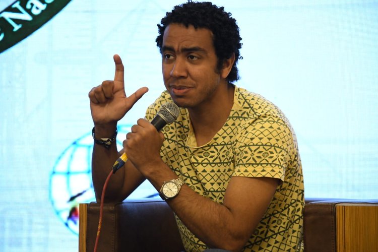 Representantes de "Planificación y Desarrollo",  "Cruz Roja" e Iniciativa de "Haya Karima"  (Vida Digna) en diálogo abierto con los participantes de Nasser Fellowship  para Leadership Internacional en su tercera edición