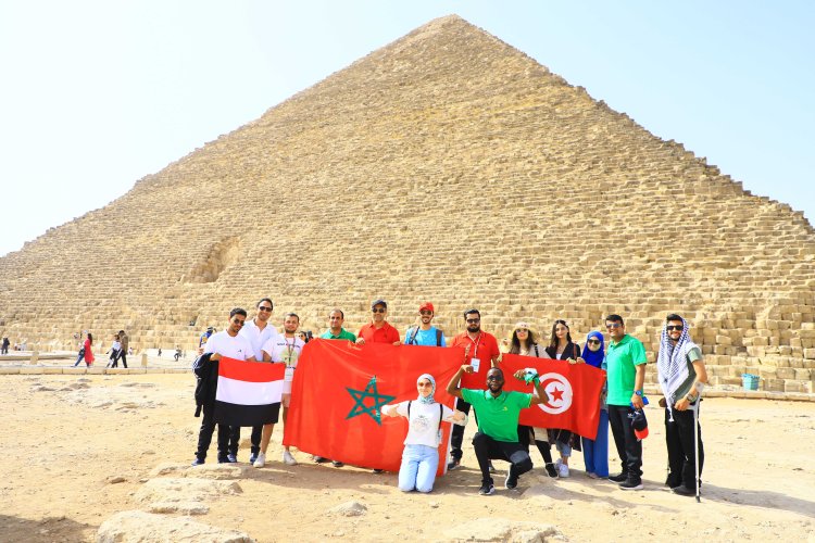 Pirámides de Giza han recibido a los participantes de Nasser Fellowship para Leadership Internacional