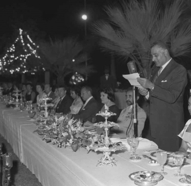 كلمة الرئيس جمال عبد الناصر فى مأدبة عشاء تكريماً للإمبراطور  هيلاسلاسى عام ١٩٥٩