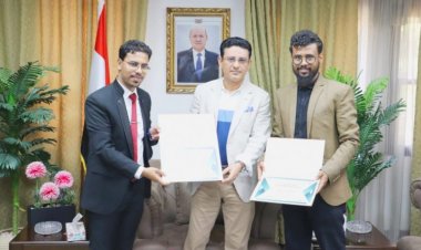 L’ambassade de Yémen au Caire accueille les diplômés de la Bourse Nasser pour le ‎leadership international