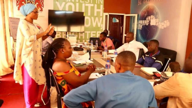 A Nasser Fellowship for International Leadership Graduate shows her Experience in National Youth Council in Gambia