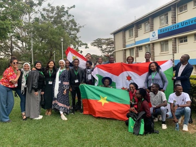 The National Coordinator of the Nasser Youth Movement in Burundi participates in the second edition of the Summer School for Climate Justice in Kenya