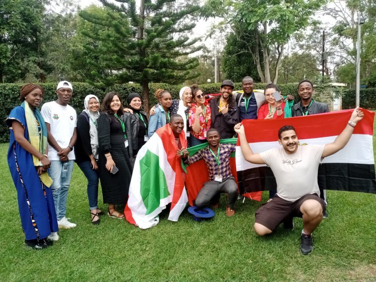 The National Coordinator of the Nasser Youth Movement in Burundi participates in the second edition of the Summer School for Climate Justice in Kenya