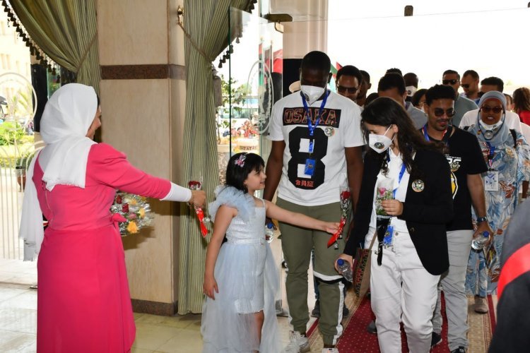L’Académie de police accueille les délégations de jeunes participantes à la Bourse Nasser pour le leadership international.