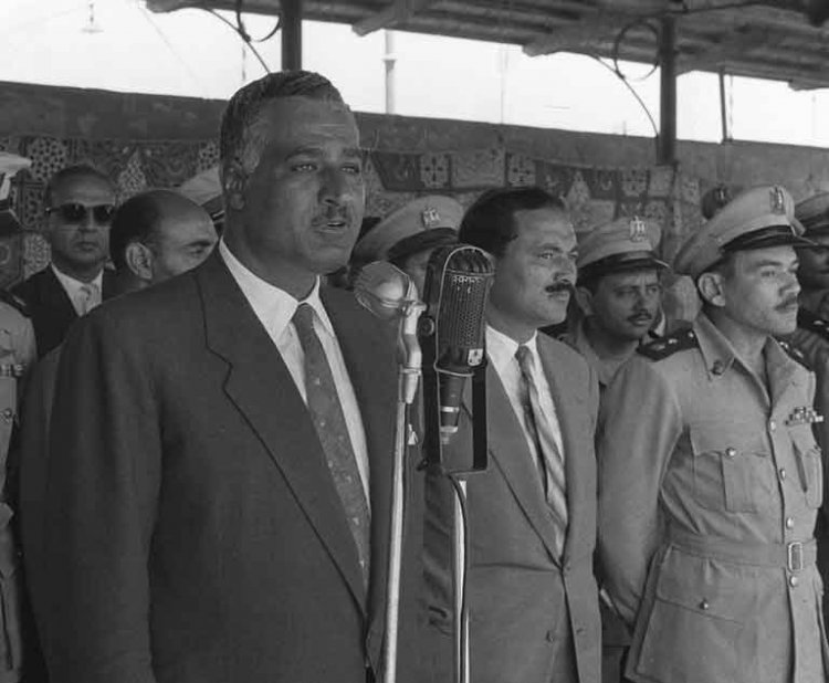 كلمة الزعيم جمال عبد الناصر فى معسكر للشباب فى مرسى مطروح  عام ١٩٥٣