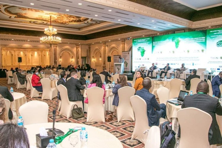 Ghazali speaking at AU Summit on South–South cooperation