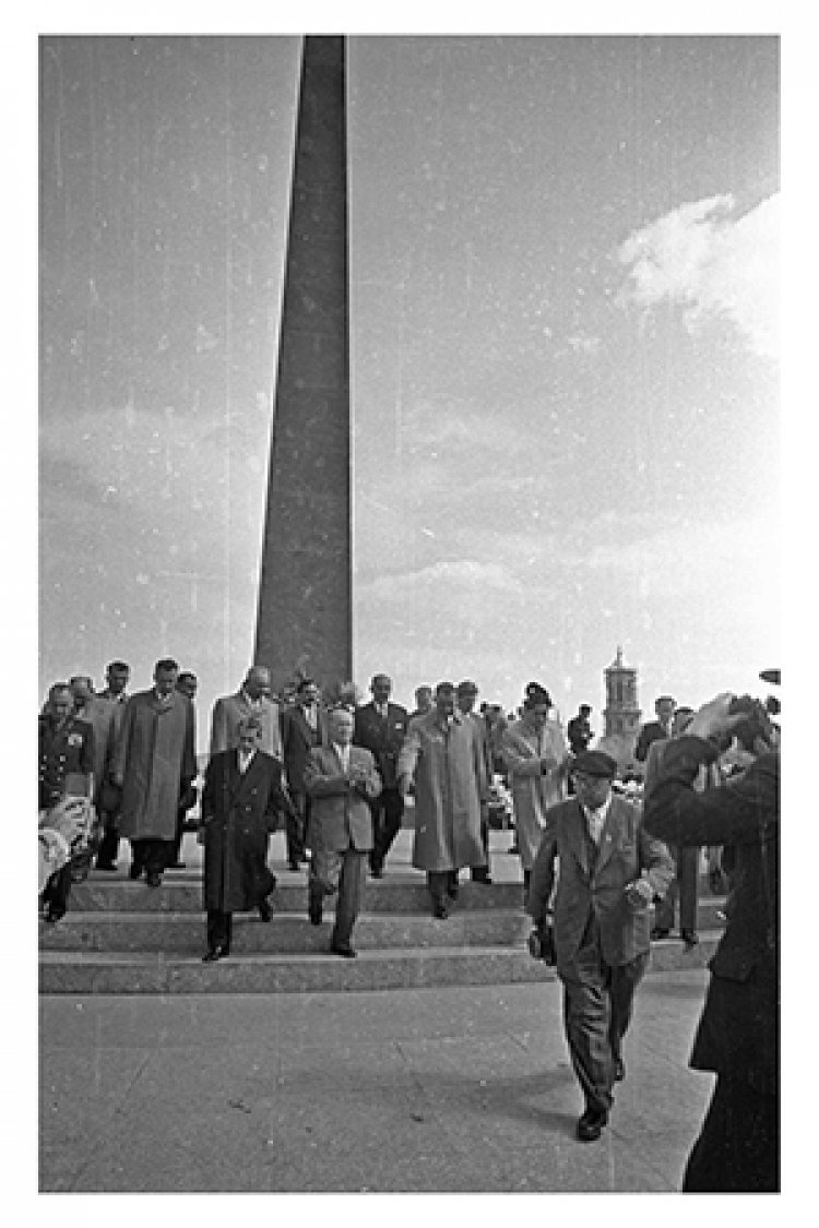 Visita del líder Jamal Abdel-Nasser a Ucrania en 1958