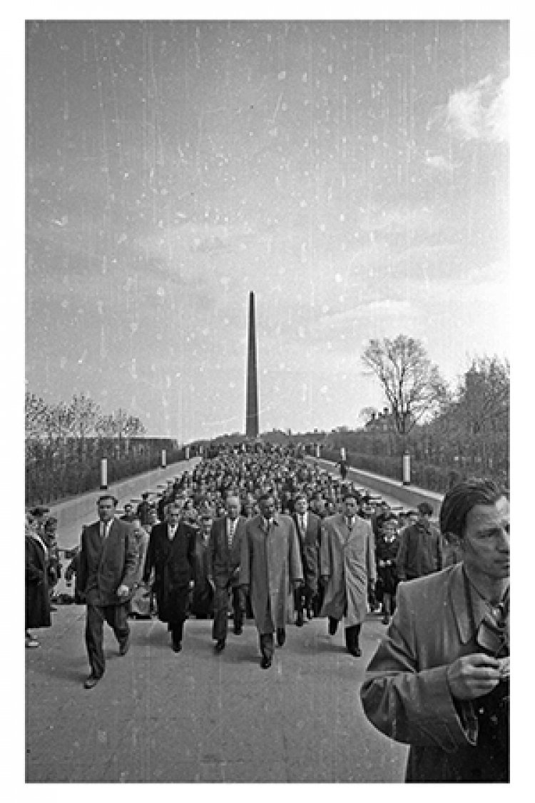 Visita del líder Jamal Abdel-Nasser a Ucrania en 1958