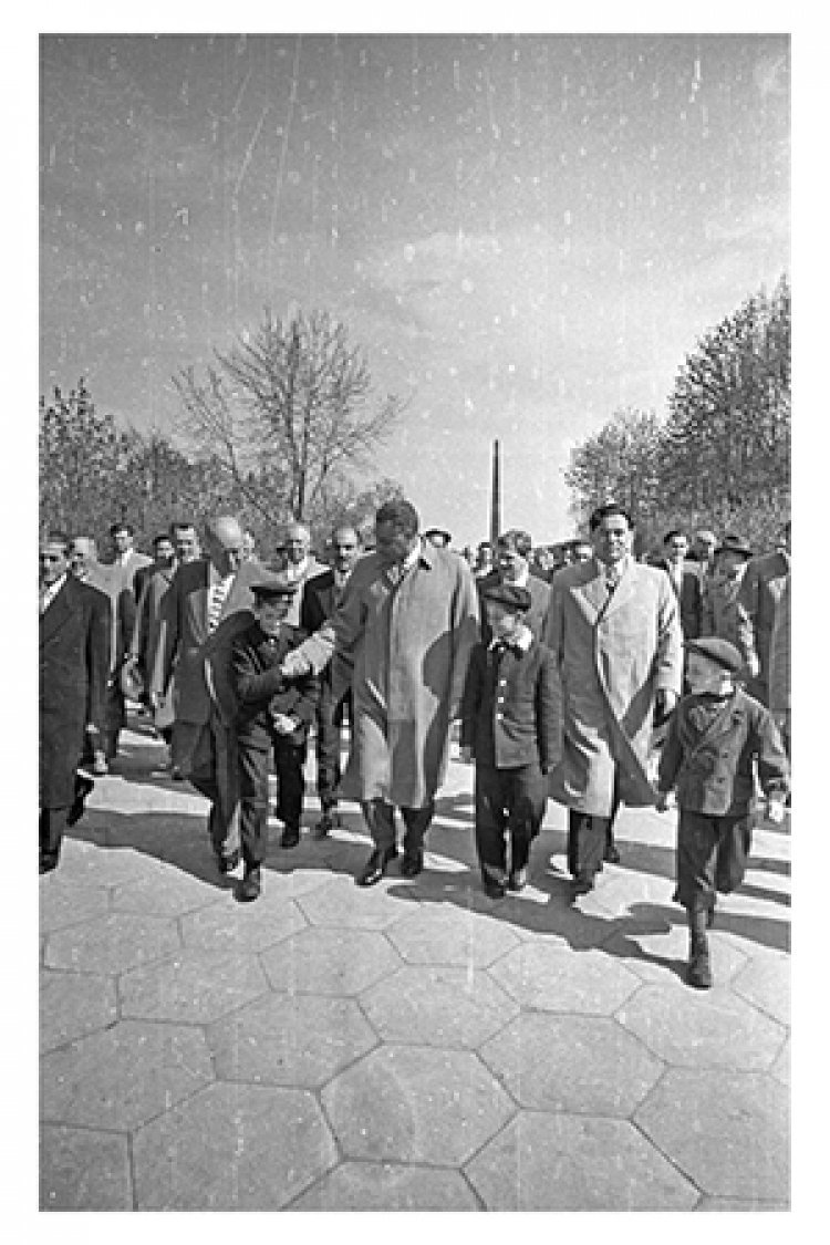 Visita del líder Jamal Abdel-Nasser a Ucrania en 1958