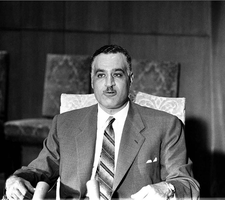 كلمة الرئيس جمال عبد الناصر فى طلبة اريتريا المهنئين بالجلاء والحج عام ١٩٥٤