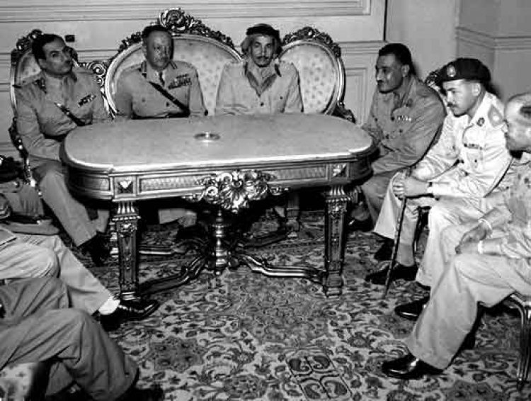 كلمة مصر التى ألقاها البكباشى جمال عبد الناصر فى افتتاح مؤتمر رؤساء جيوش الدول العربية فى القاهرة