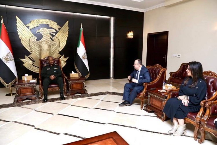 Ghazaly  meets with Al-Burhan and the Sudanese Revolutionary Fronts (SRF) 