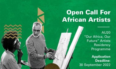 Udhamini wa Umoja wa Afrika | Tangazo wazi kwa wasanii wa Afrika .. Omba sasa