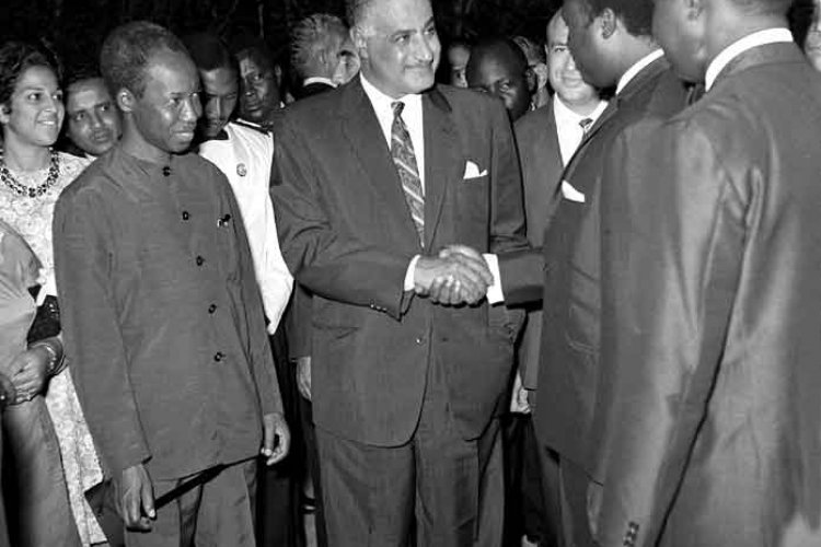 Hafla ya chakula cha jioni rasmi kwa Kumheshimu Rais Nasser na ujumbe aliofuatana nao