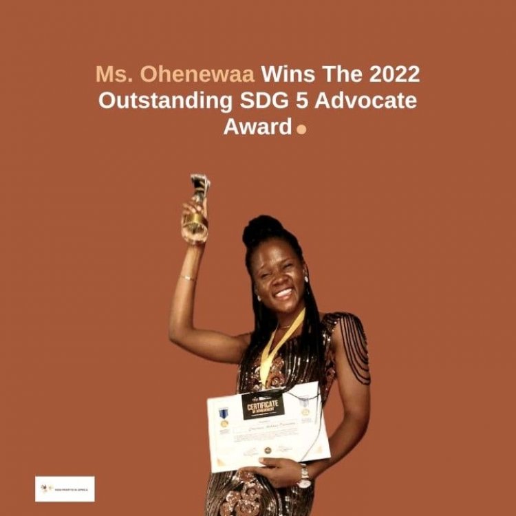 خريجة منحة ناصر للقيادة الدولية تفوز بجائزة (5SDG) لعام ٢٠٢٢