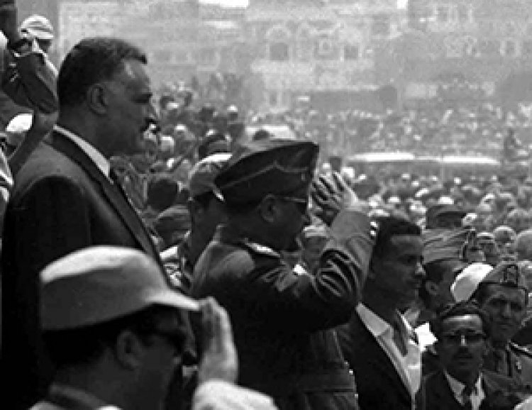 كلمة الرئيس جمال عبد الناصر فى المؤتمر الشعبى فى تعز باليمن عام ١٩٦٤