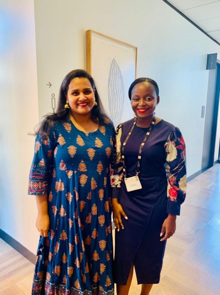 Graduada de Nasser Fellowship para  Leadership Internacional como  delegada para la Juventud de África Oriental durante el 77º período de sesiones de las Naciones Unidas