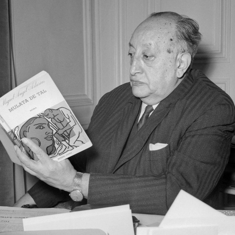 El guatemalteco Miguel Ángel Asturias