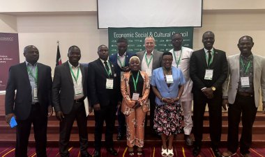 Miembro de Movimiento Juvenil Nasser de Chad como Jefe de Recursos Humanos del Consejo Económico y Social de la Unión Africana