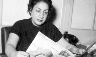 Aminah Al-Said .. mhariri mkuu  mwanamke wa kwanza katika vyombo vya habari vya Misri