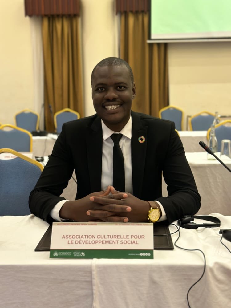 Nasser Youth Movement in Chad Head of Human Resources in the Economic and Social Council of the African Union