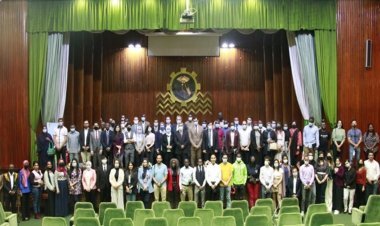 La bourse Nasser pour le leadership international : Les jeunes participants en visite au ministère des Ressources hydriques et de l'Irrigation